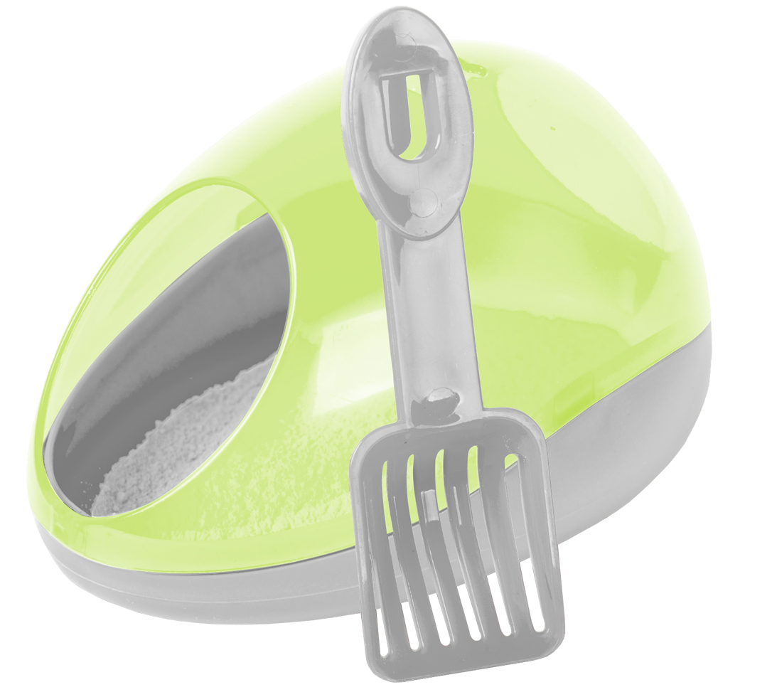 Pawise Hamster Dustbath / Potty 2025 Pawise Hamster Dustbath / Potty - Afbeelding 2