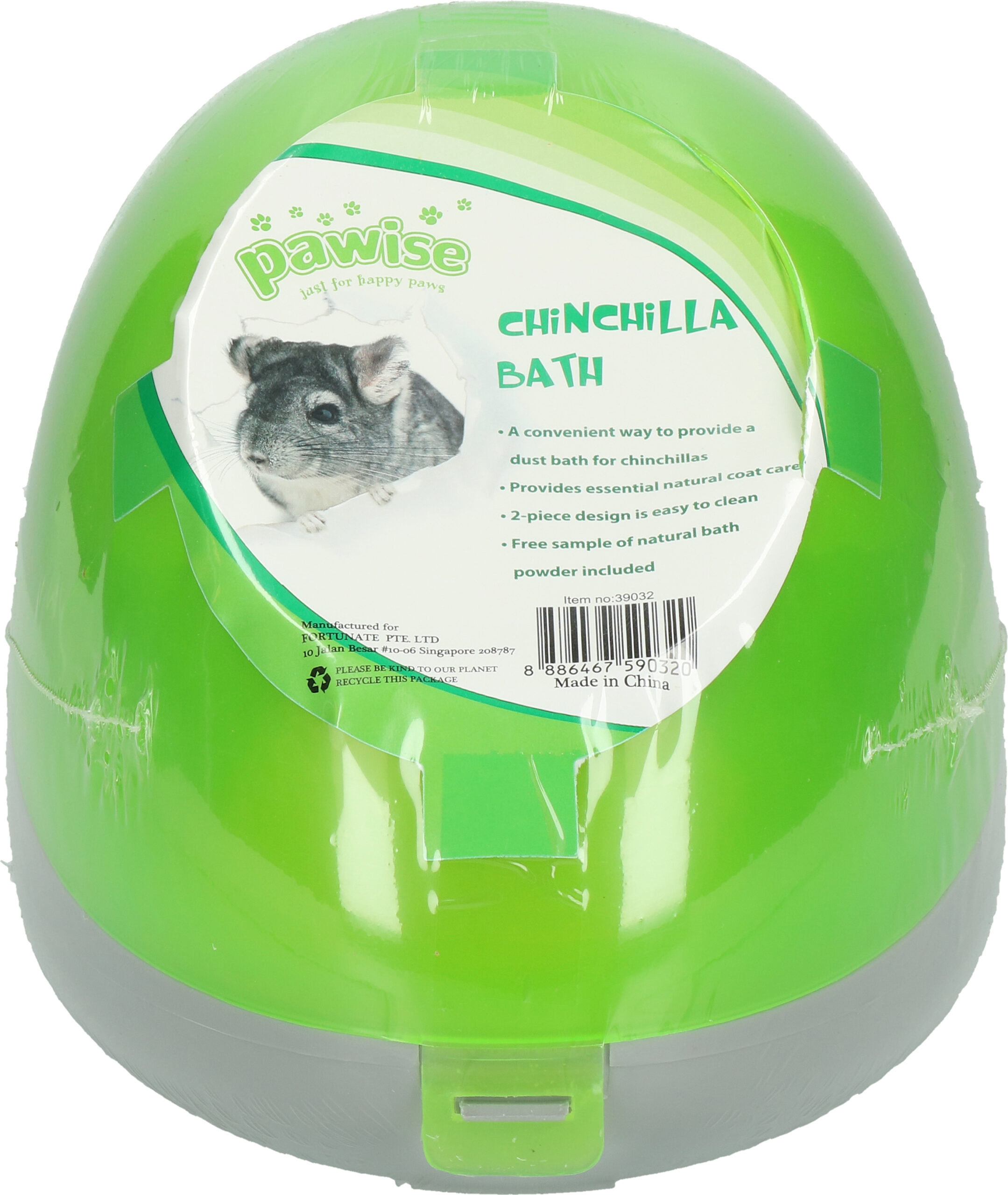 Pawise Chinchilla Bath 2025 Pawise Chinchilla Bath - Afbeelding 2