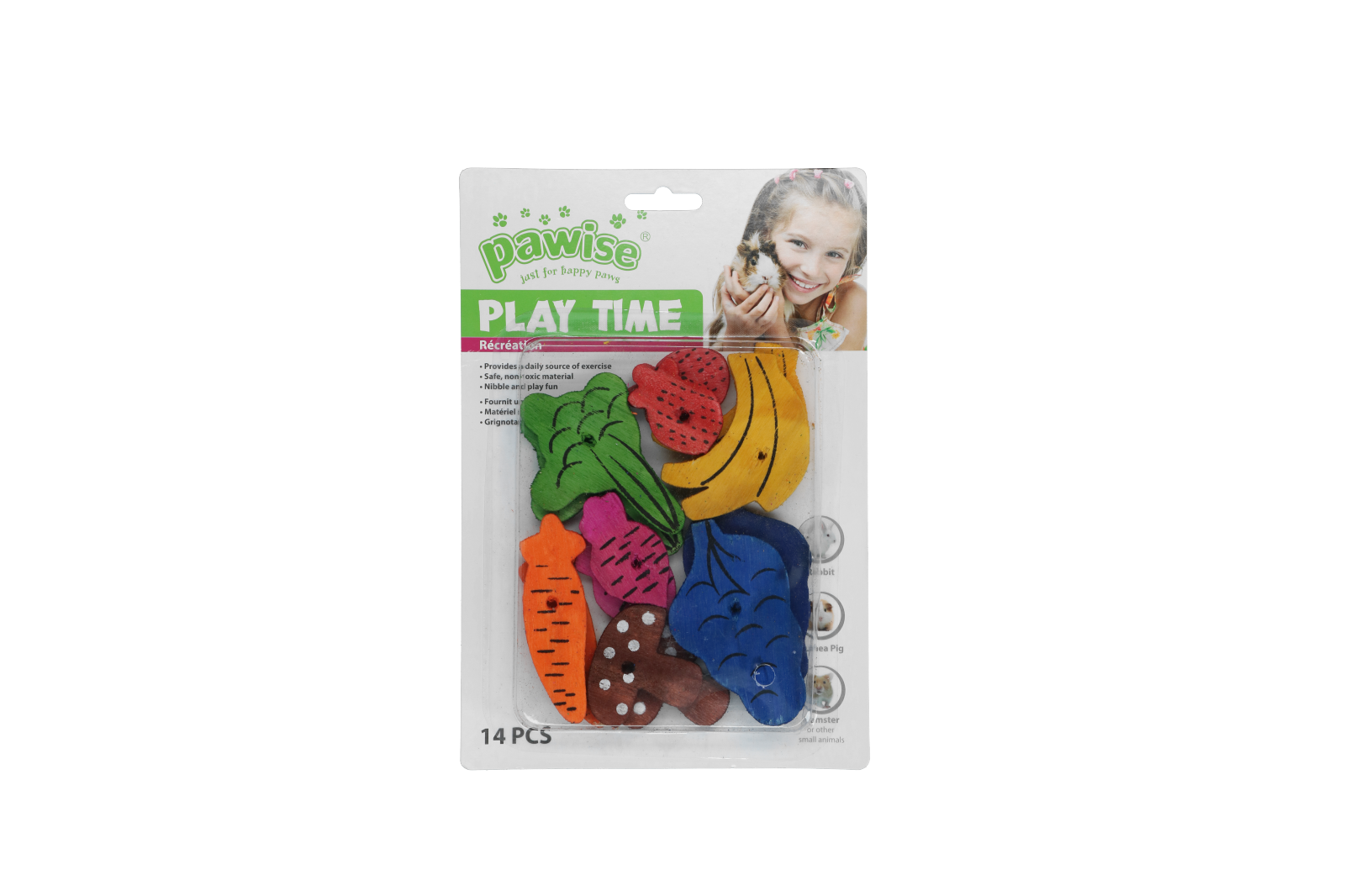 Pawise Play Time Small Pet Fruit & Veggie mix 2025 Pawise Play Time Small Pet Fruit & Veggie mix