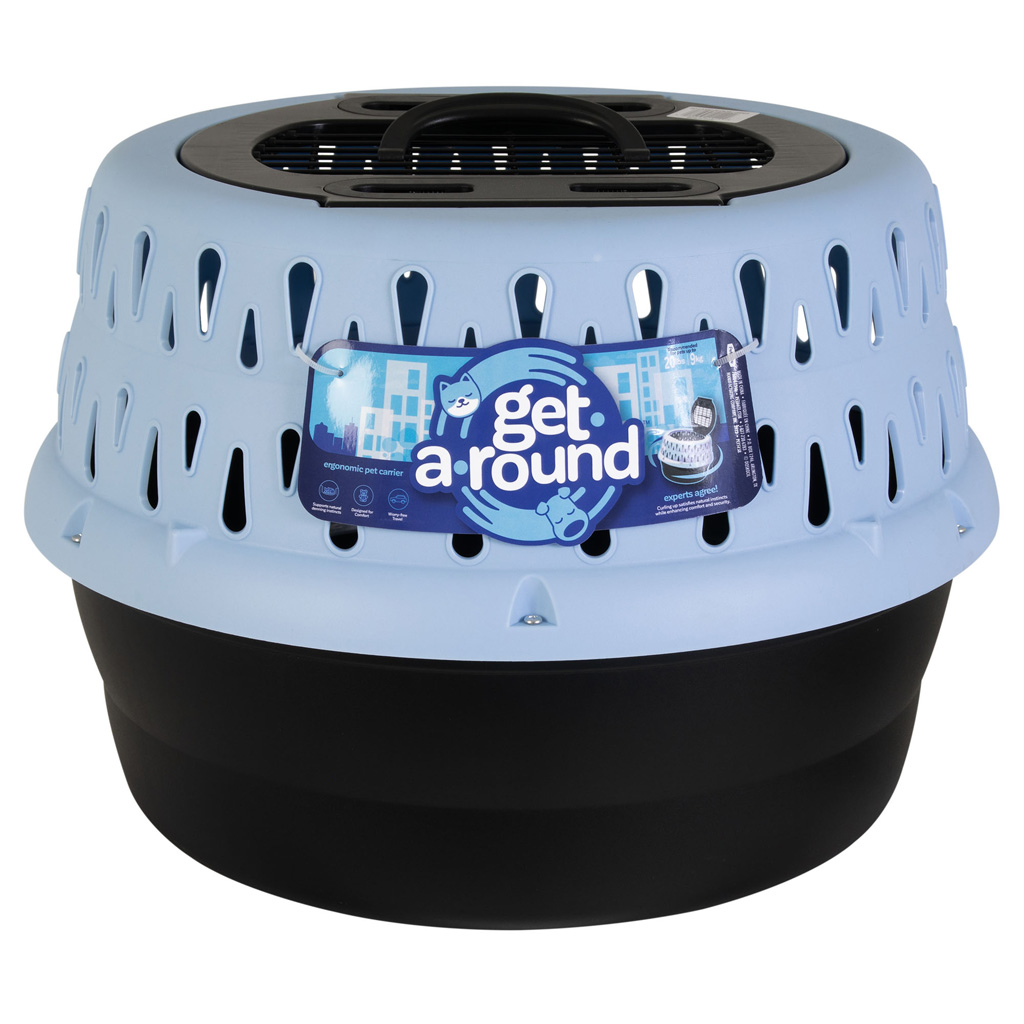 Petmate Get-A-Round Kennel For Cats Blue 2025 Petmate Get-A-Round Kennel For Cats Blue