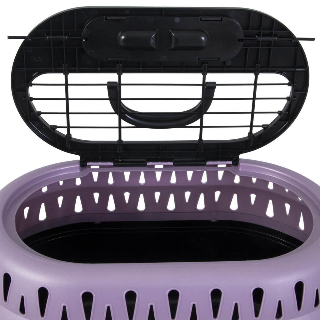 Petmate Top Load Cat Kennel Pearl Bubble Grape 2025 Petmate Top Load Cat Kennel Pearl Bubble Grape - Afbeelding 2