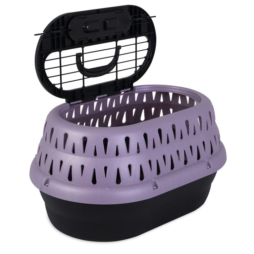 Petmate Top Load Cat Kennel Pearl Bubble Grape 2025 Petmate Top Load Cat Kennel Pearl Bubble Grape - Afbeelding 3