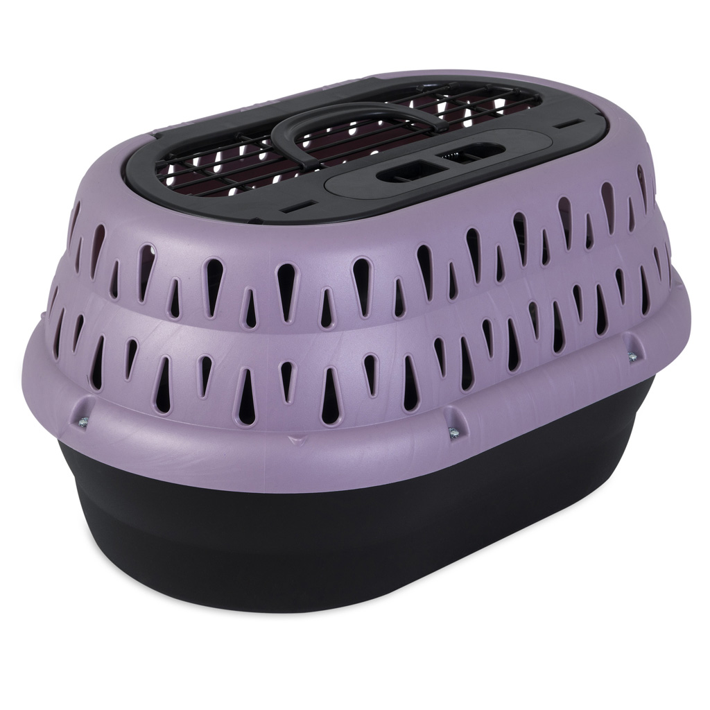 Petmate Top Load Cat Kennel Pearl Bubble Grape 2025 Petmate Top Load Cat Kennel Pearl Bubble Grape