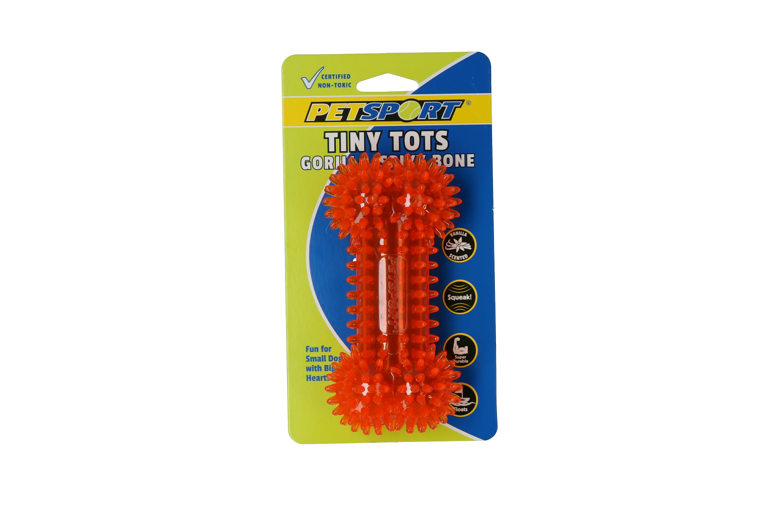 Petsport Tiny Tots Gorilla Spiky Bone Assorti 2025 Petsport Tiny Tots Gorilla Spiky Bone Assorti