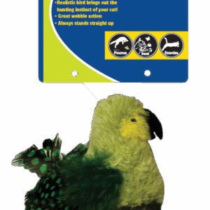Petsport Feathered Kitty Wobbler Groen
