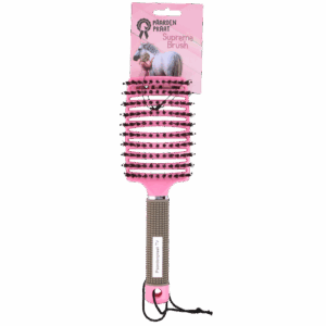 Paardenpraat Horse Supreme Borstel Roze