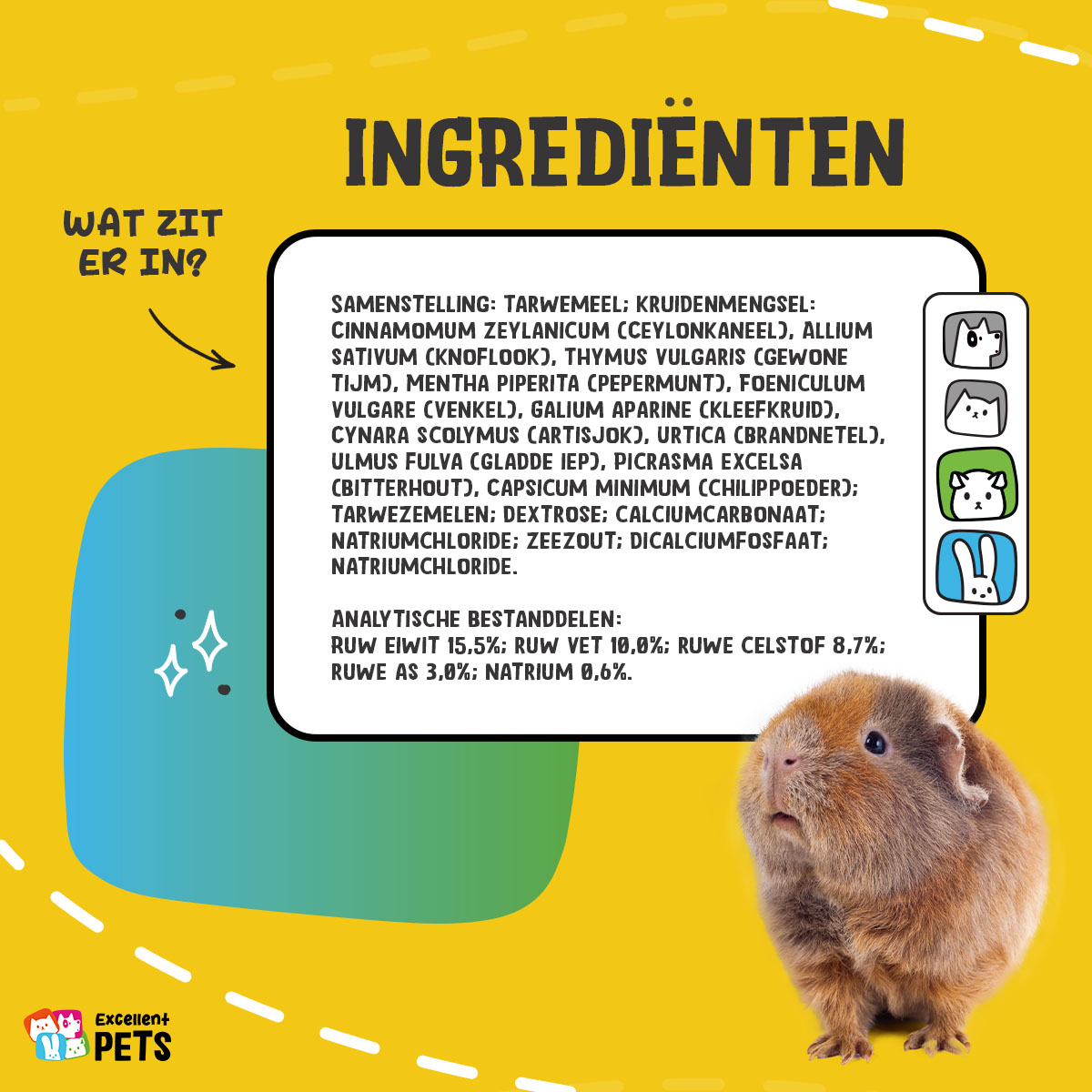 Excellent Pets Rabbit Parex 200 g 2025 Excellent Pets Rabbit Parex 200 g - Afbeelding 5