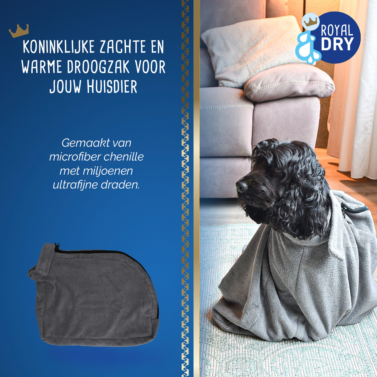 Royal Dry Doggy Bag Droogzak M 2025 Royal Dry Doggy Bag Droogzak M - Afbeelding 5