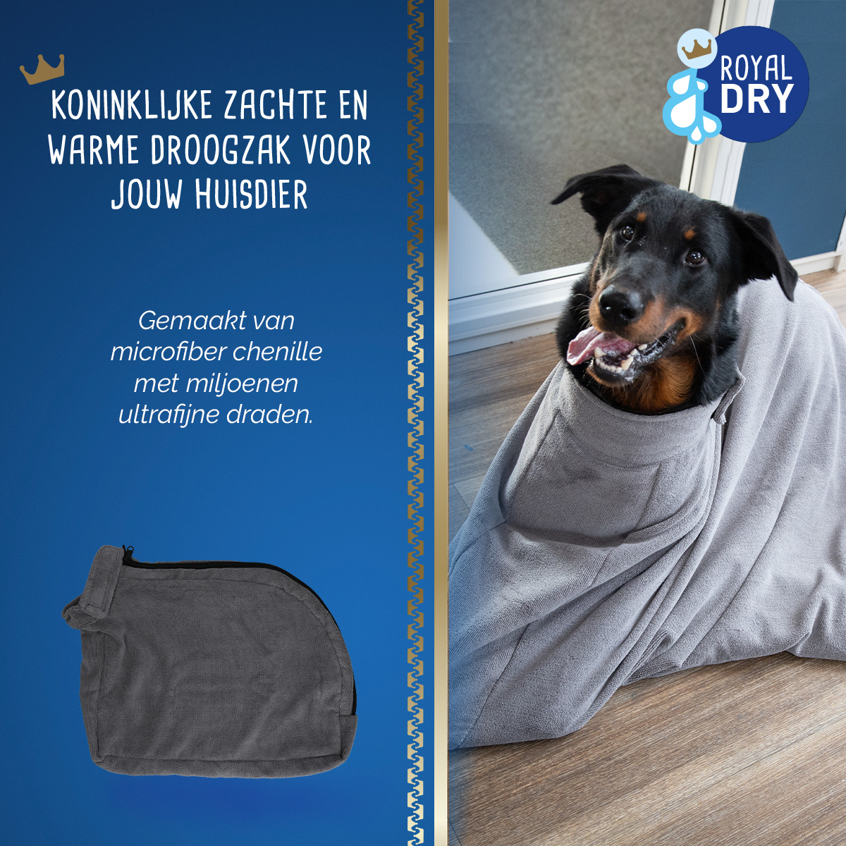 Royal Dry Doggy Bag Droogzak L 2025 Royal Dry Doggy Bag Droogzak L - Afbeelding 5