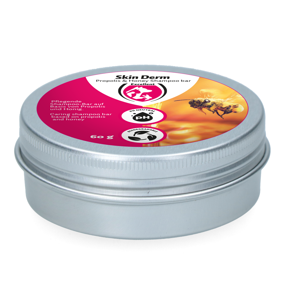 Excellent Skin Derm Propolis Shampoo bar 60 g 2025 Excellent Skin Derm Propolis Shampoo bar 60 g - Afbeelding 2