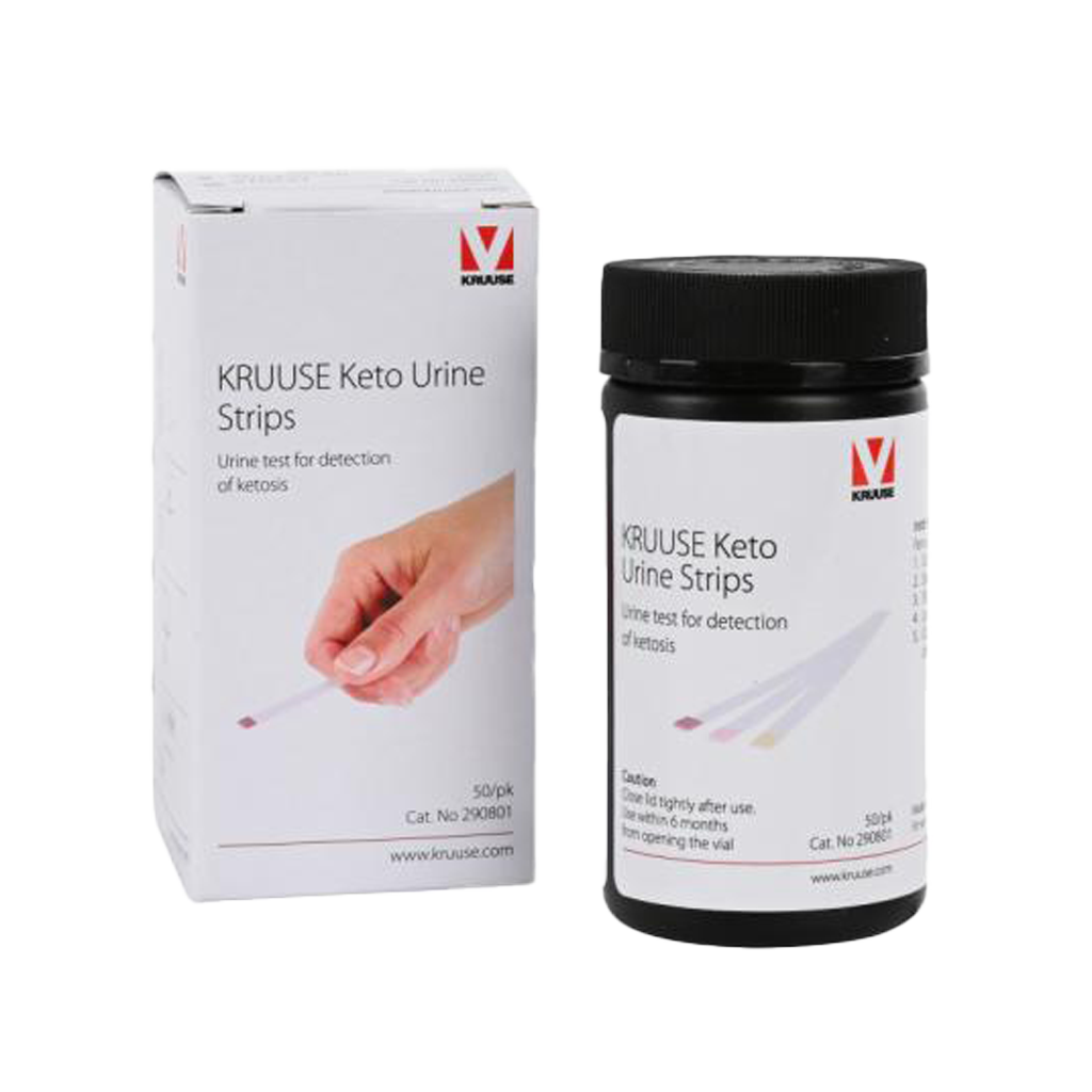 KRUUSE Ketose Urine Teststrips 50 stuks 2025 KRUUSE Ketose Urine Teststrips 50 stuks