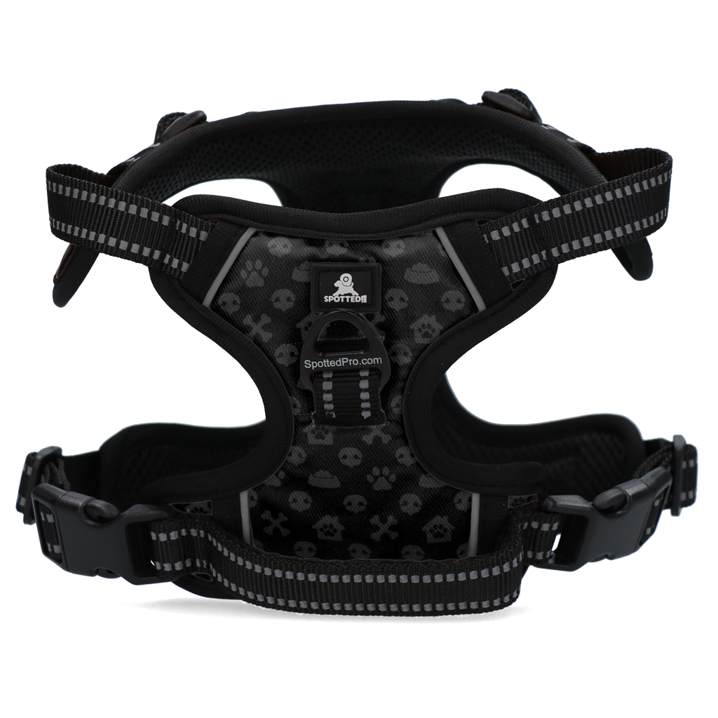 Spotted! Pro No Pull Harnas Donker Grijs XS 2025 Spotted! Pro No Pull Harnas Donker Grijs XS - Afbeelding 3