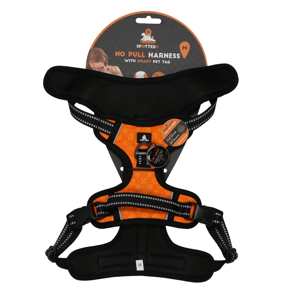 Spotted! Pro No Pull Harnas Oranje M 2025 Spotted! Pro No Pull Harnas Oranje M