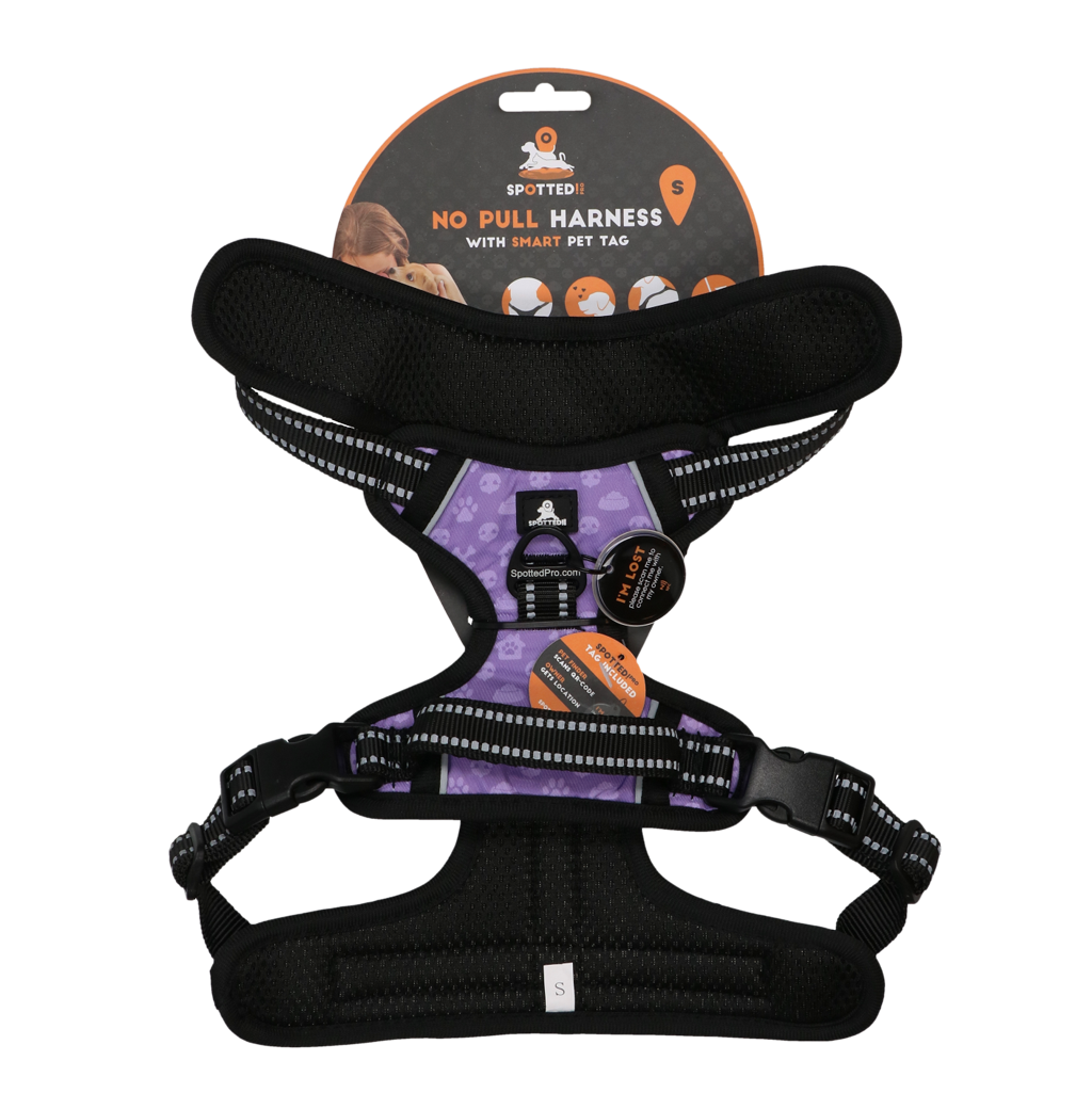 Spotted! Pro No Pull Harnas Paars S 2025 Spotted! Pro No Pull Harnas Paars S