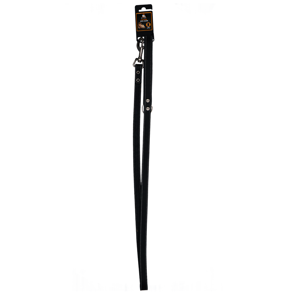 Spotted! Pro Leren Hondenlijn Zwart 2025 Spotted! Pro Leren Hondenlijn Zwart - Afbeelding 2