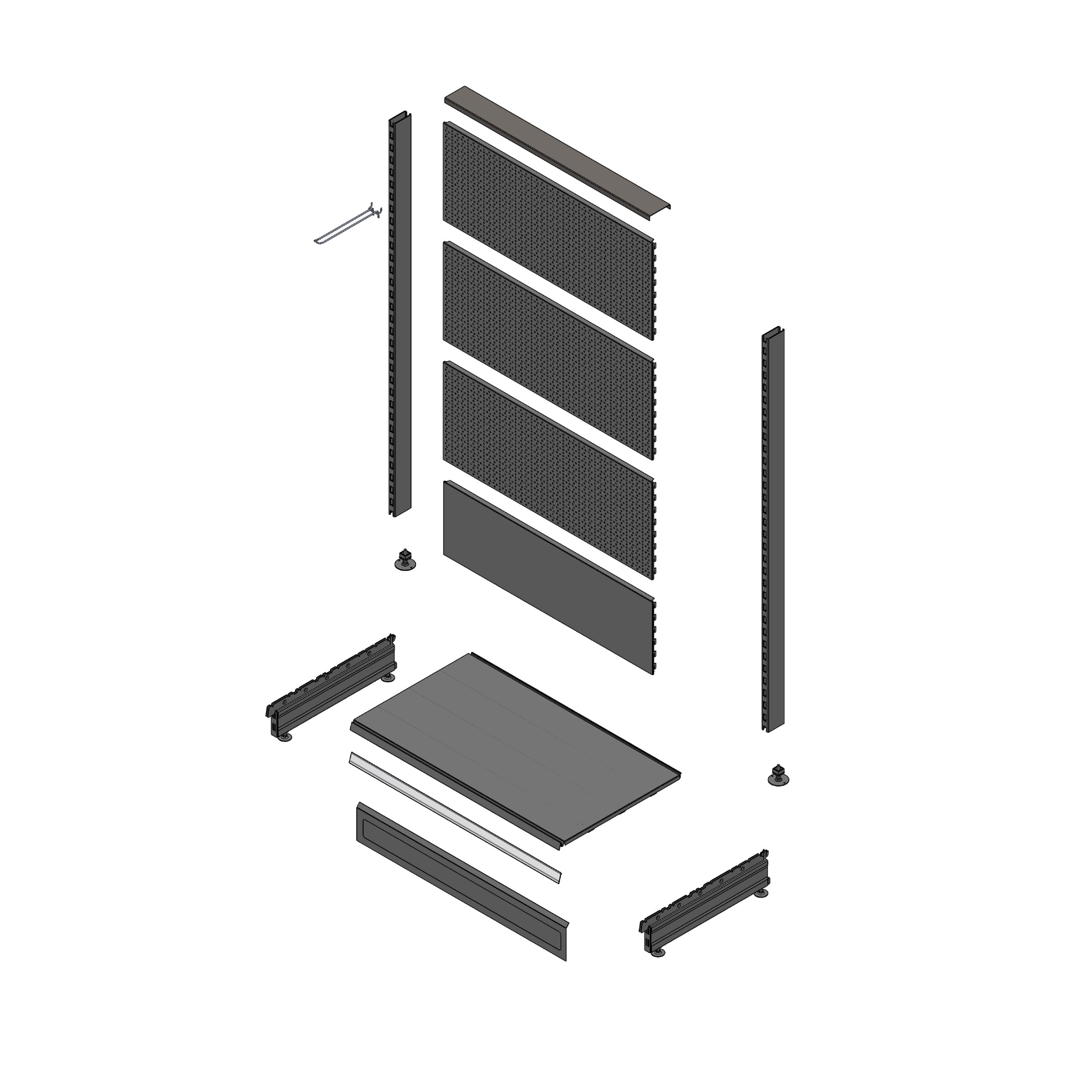 Stelling Gondola 1 solid 2025 Stelling Gondola 1 solid - Afbeelding 4