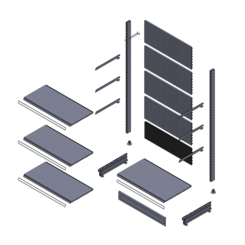 Stelling Wandopstelling 2025 Stelling Wandopstelling - Afbeelding 2