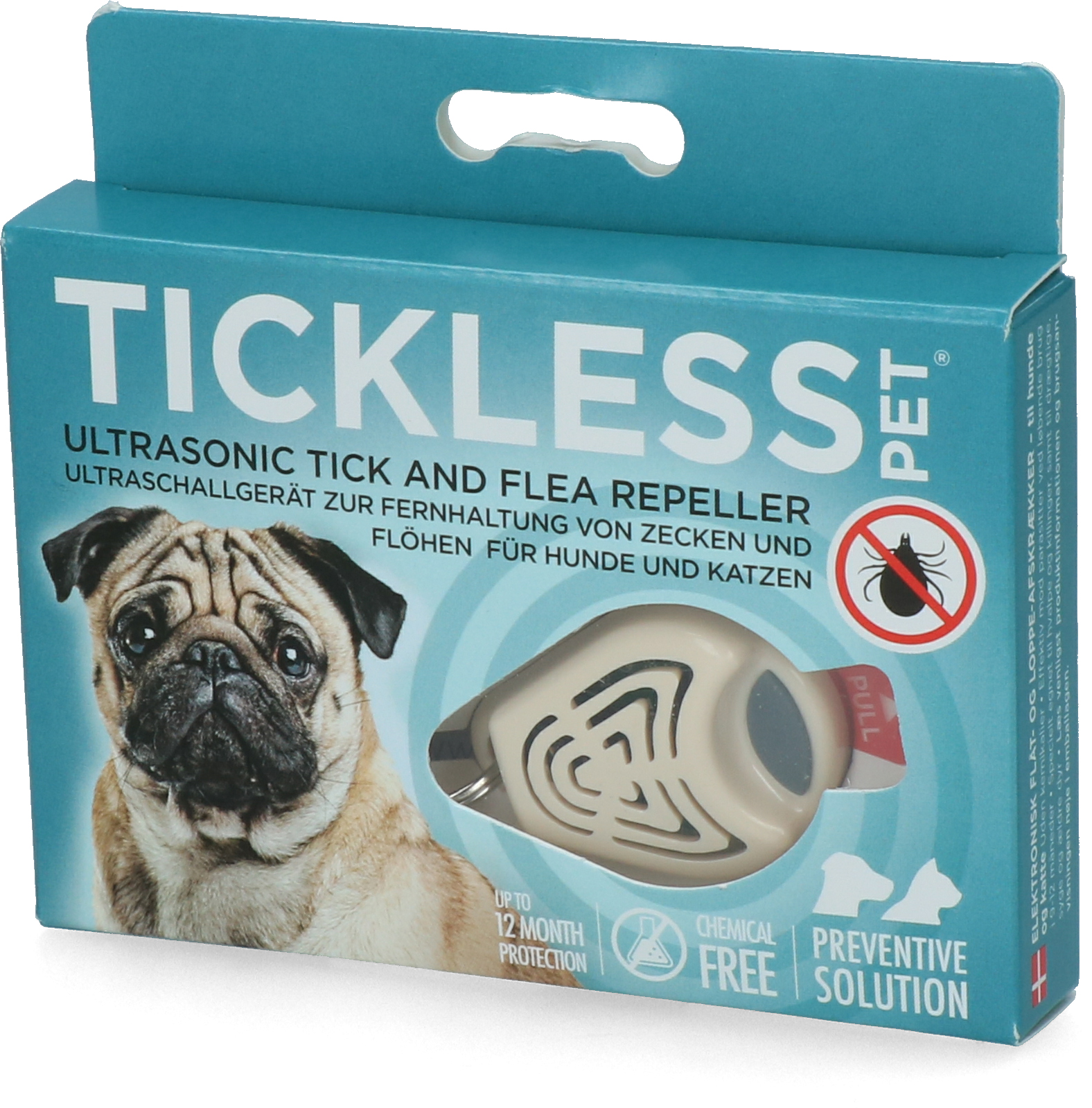 Tickless Pet minimaal 6 maanden bescherming Beige 2025 Tickless Pet minimaal 6 maanden bescherming Beige - Afbeelding 2