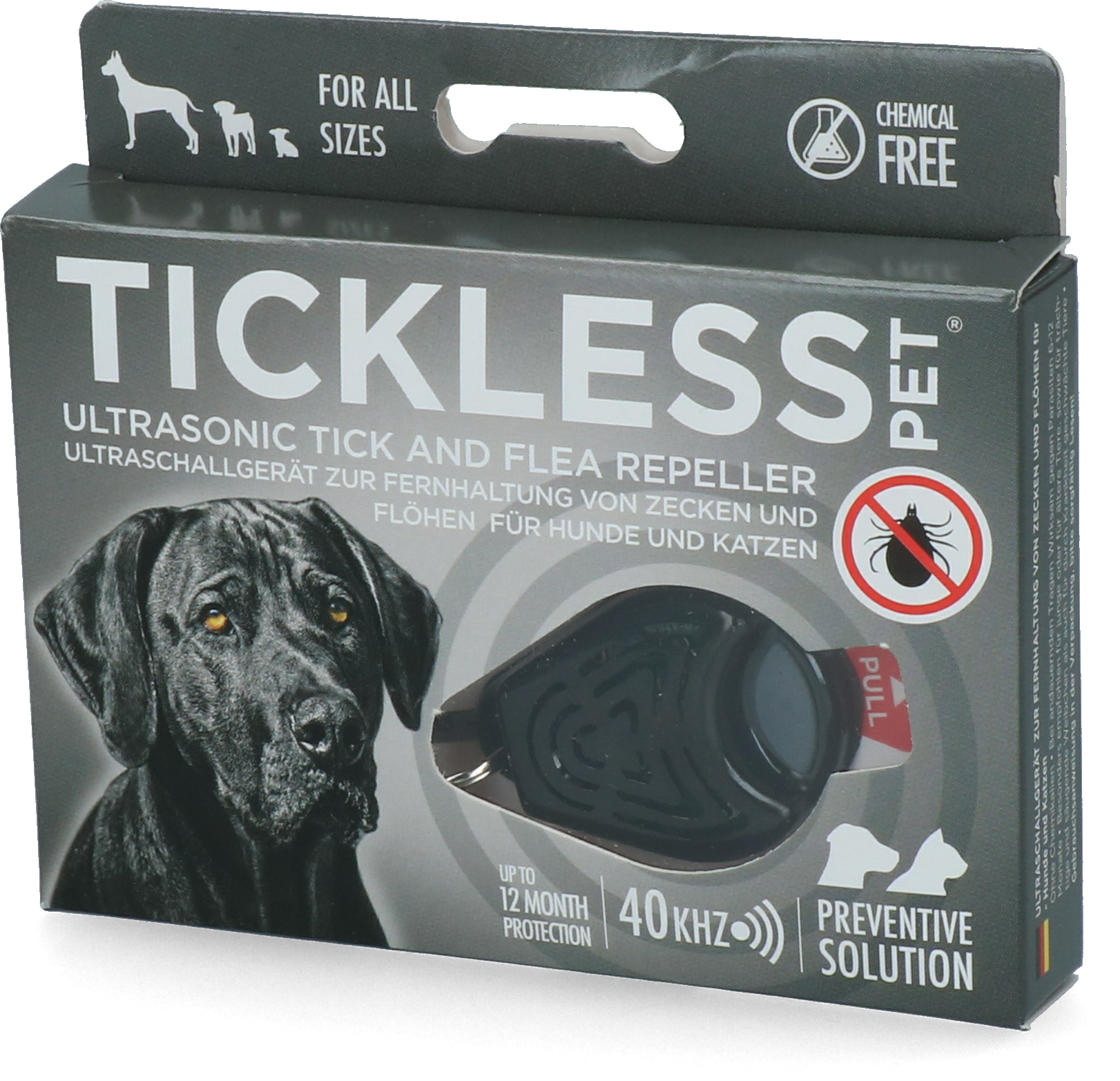 Tickless Pet minimaal 6 maanden bescherming Zwart 2025 Tickless Pet minimaal 6 maanden bescherming Zwart - Afbeelding 2