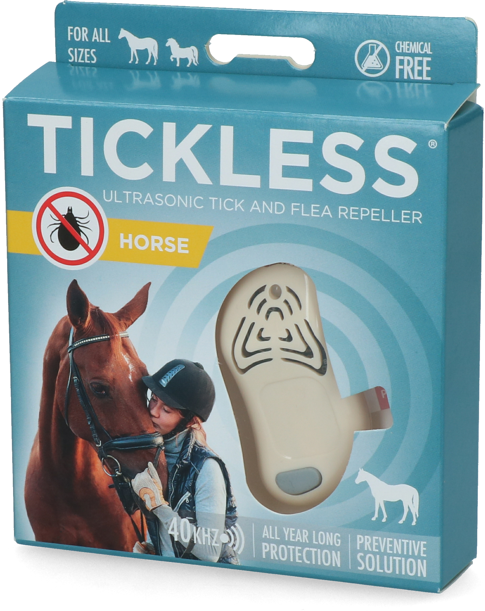Tickless Horse minimaal 6 maanden bescherming Beige 2025 Tickless Horse minimaal 6 maanden bescherming Beige - Afbeelding 2