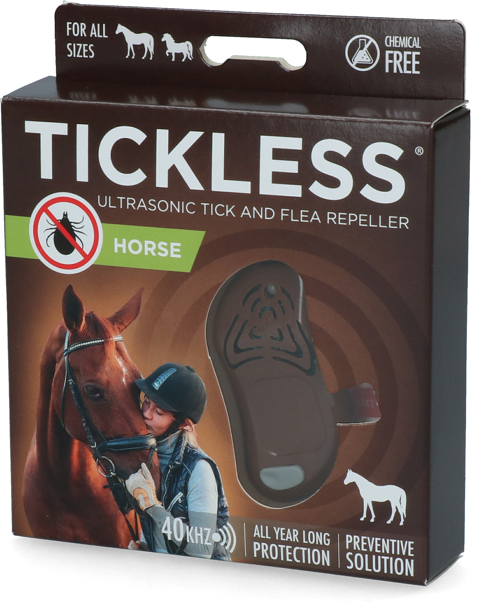 Tickless Horse minimaal 6 maanden bescherming Bruin 2025 Tickless Horse minimaal 6 maanden bescherming Bruin - Afbeelding 2