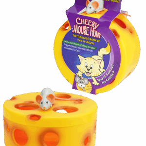 VisionSmart Cheesy Mouse Hunt Cat Toy