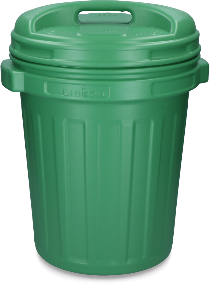 Voerton met draaisluiting 40 liter Black Groen 2025 Voerton met draaisluiting 40 liter Black Groen - Afbeelding 2