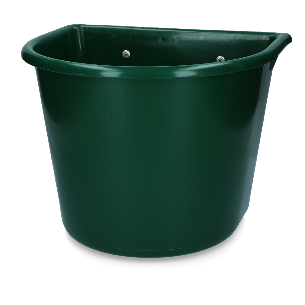 Voerbak 15 l met ophang Groen 2025 Voerbak 15 l met ophang Groen - Afbeelding 2