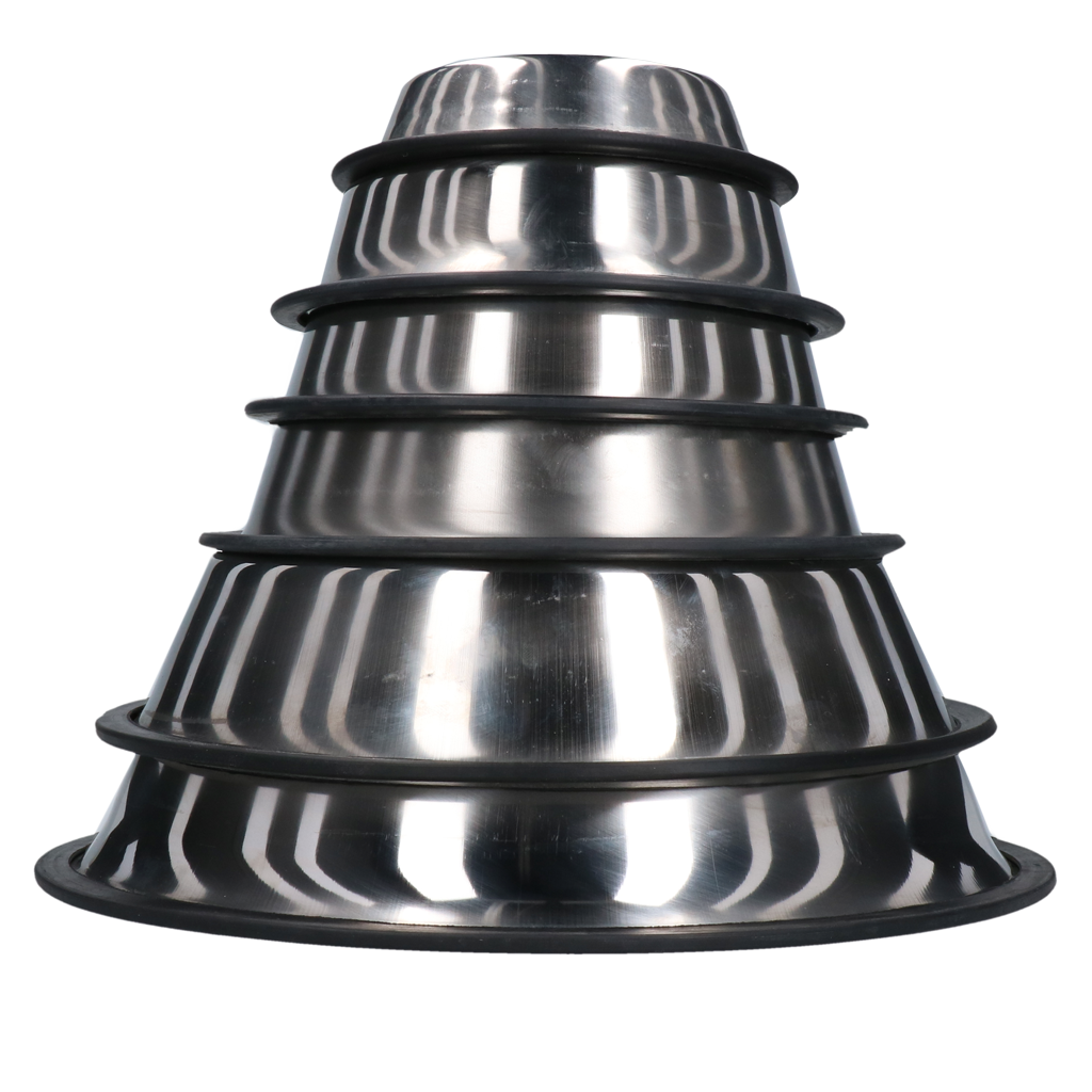 Antislip Voer- & Drinkbak RVS 1,80 ltr Ø 29 cm 2025 Antislip Voer- & Drinkbak RVS 1,80 ltr Ø 29 cm - Afbeelding 2