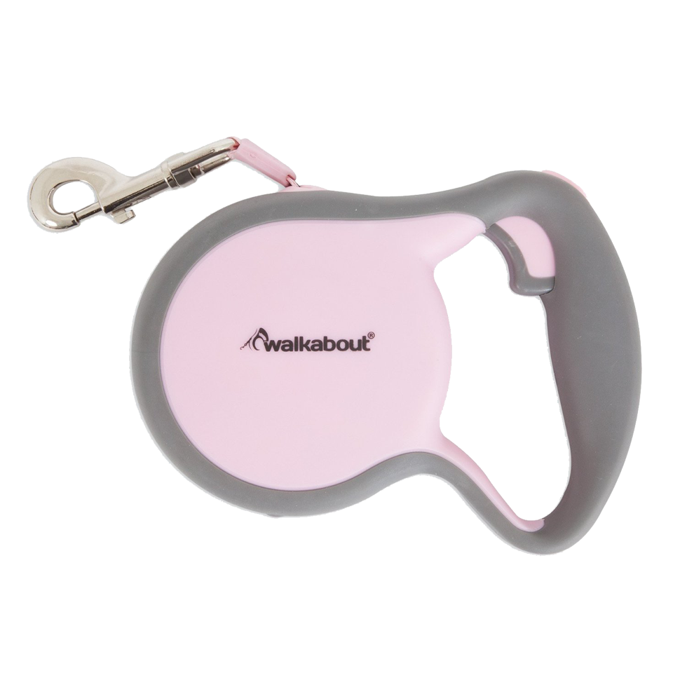 Walkabout Retractable Leash Roze M 2025 Walkabout Retractable Leash Roze M