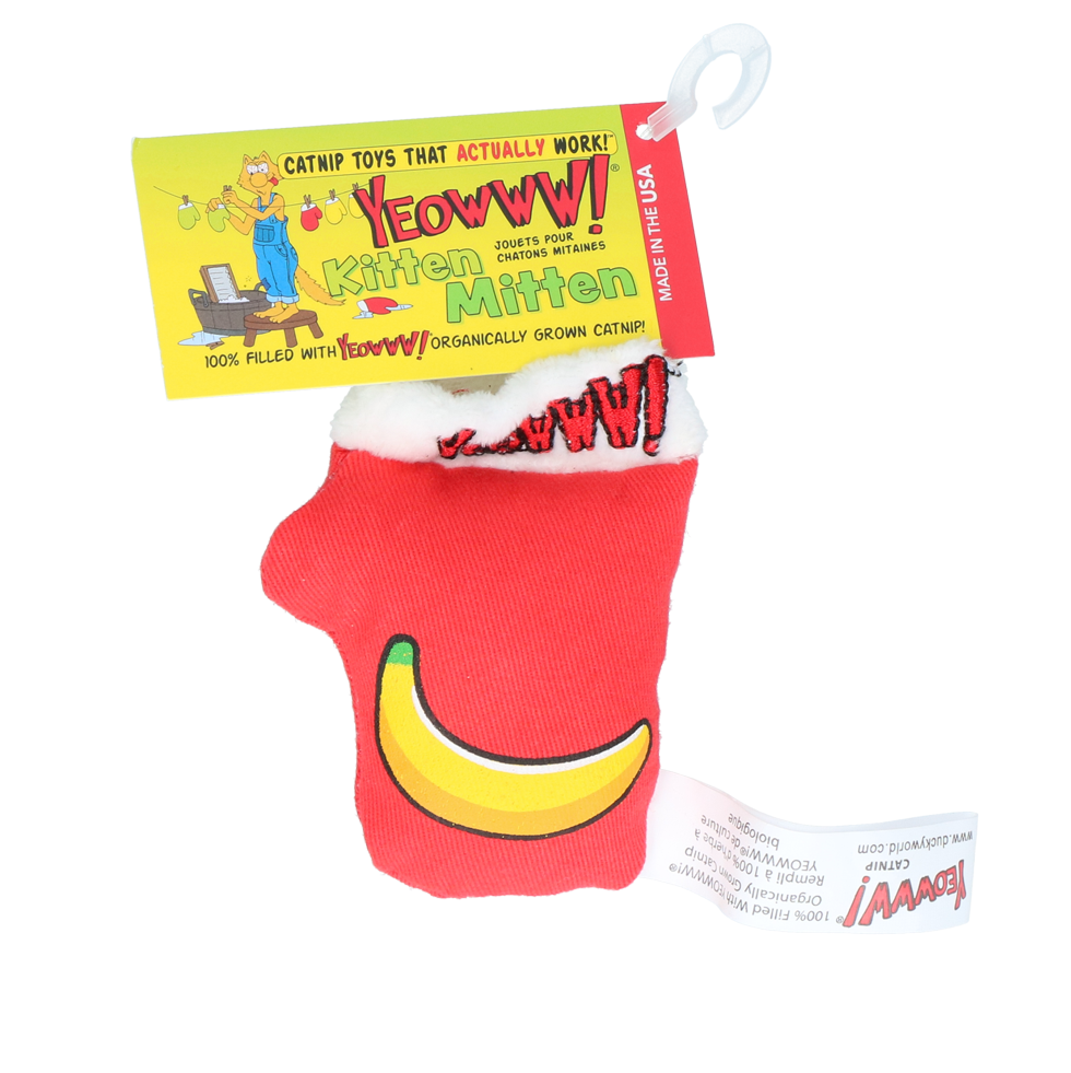 Yeowww! Kitten Mitten Rood 2025 Yeowww! Kitten Mitten Rood