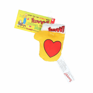 Yeowww! Kitten Mitten Geel