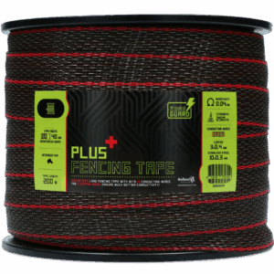 ZoneGuard 40 mm Plus afrasteringslint bruin 200 m