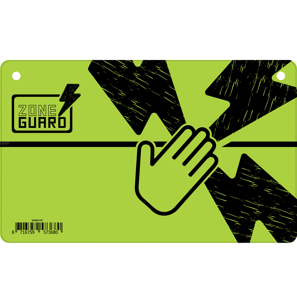 ZoneGuard Waarschuwingsbord Gevaar: Schrikdraad 2025 ZoneGuard Waarschuwingsbord Gevaar: Schrikdraad