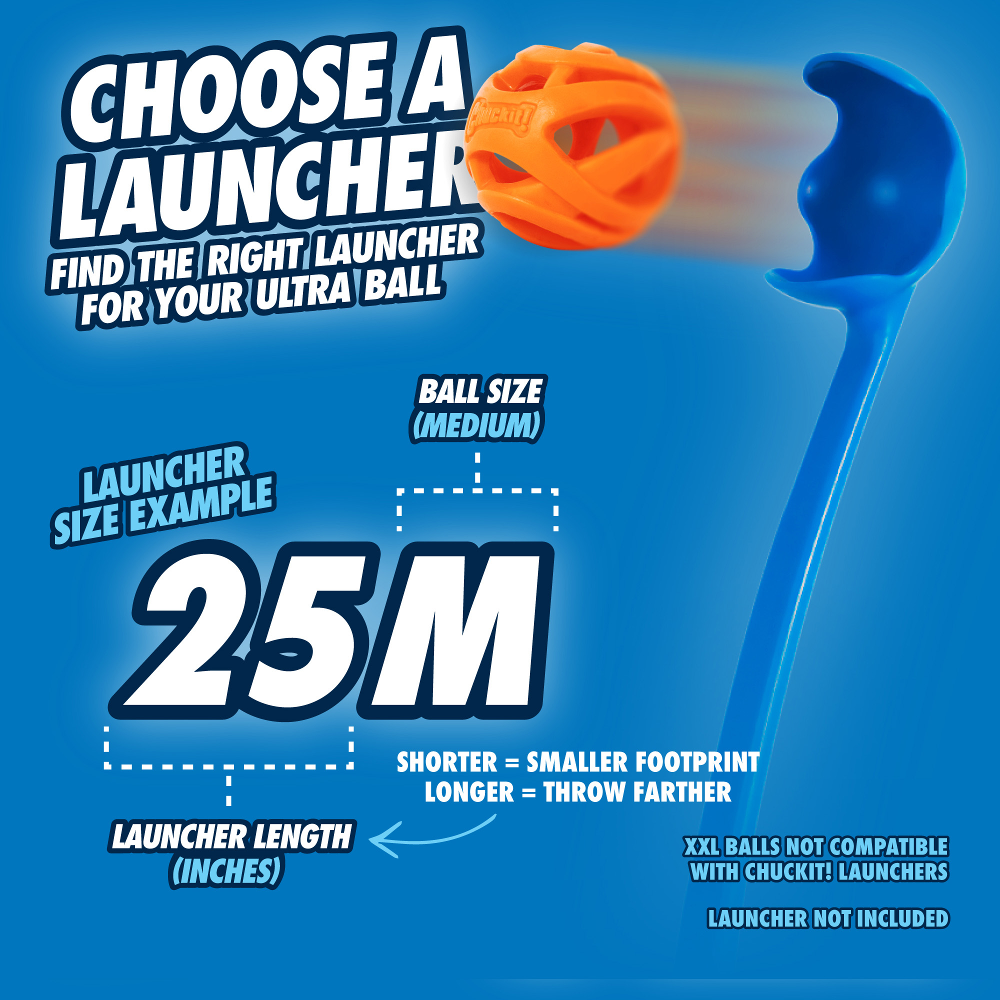 Chuckit! Air Fetch Ball M (2-pack) 2025 Chuckit! Air Fetch Ball M (2-pack) - Afbeelding 3