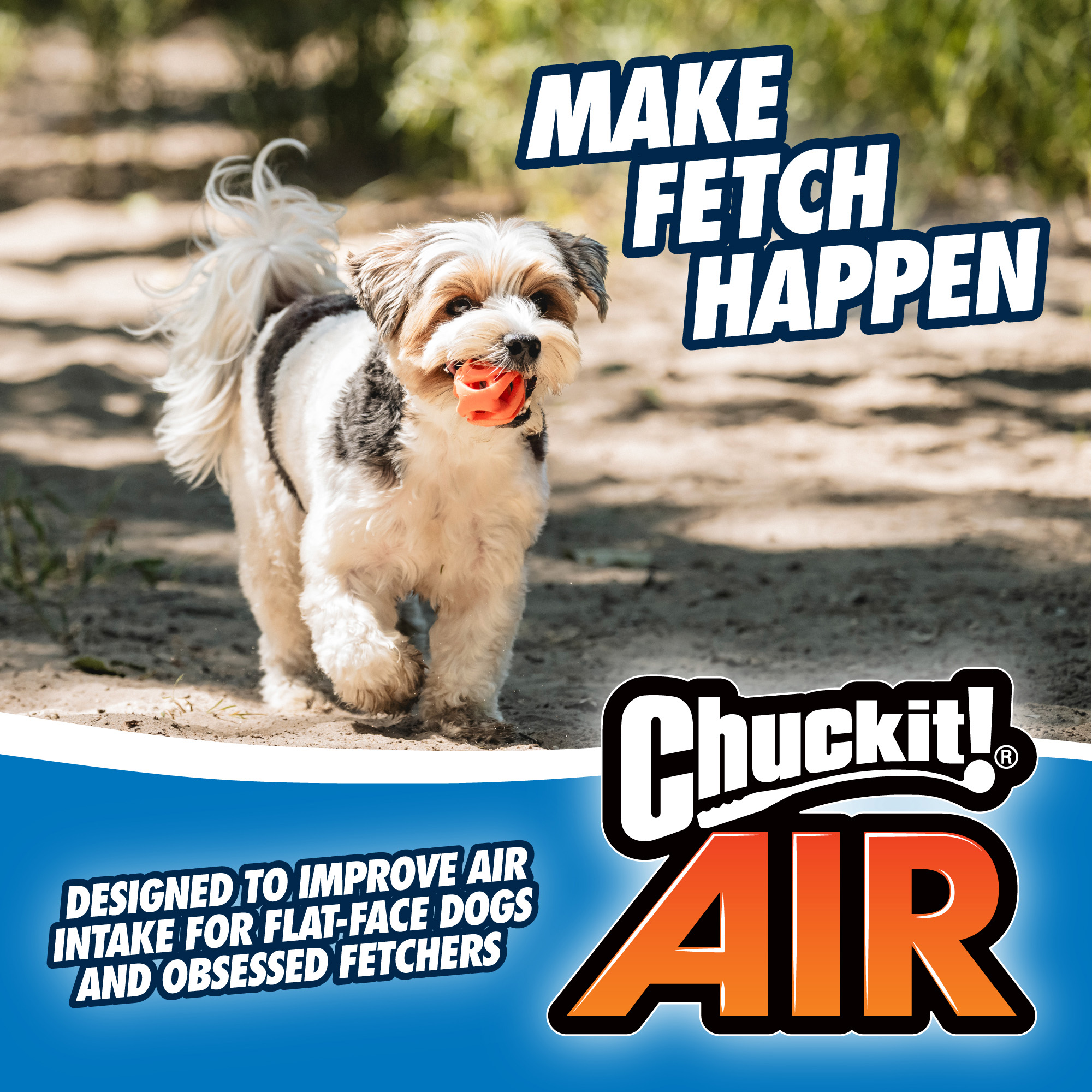Chuckit! Air Fetch Ball S (2-pack) 2025 Chuckit! Air Fetch Ball S (2-pack) - Afbeelding 3